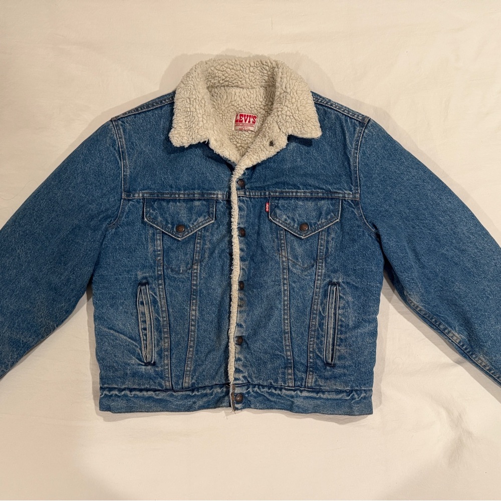 Vintage Levi's Denim Sherpa Jacket